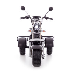 Elektrický CHOPPER UNIZDRAV PRO trojkolesový – výkonný 2000 W motor - NAJAZDENÝCH 56 KM, MIERNE ŠKRABANCE NA BLATNÍKU