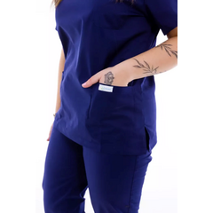 Dámska zdravotnícka blúzka Unidress Clasic, tmavomodrá