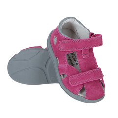 Detská ortopedická obuv – typ 116 ružovo-sivá