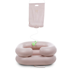 Gumené umývadlo na vlasy s prenosnou sprchou - POŠKODENÝ PÔVODNÝ OBAL