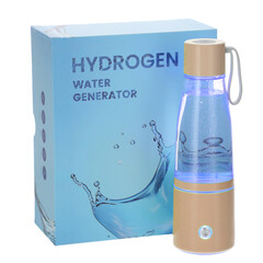 Fľaša na výrobu vodíkovej vody, bronzová