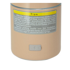 Fľaša na výrobu vodíkovej vody, bronzová