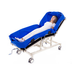 Sprchovacie lôžko UNIZDRAV – hydraulické/manuálne