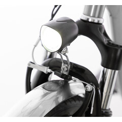 Trojkolesový elektrický bicykel Tornádo ZTECH, strieborný