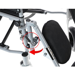 Polohovateľný invalidný vozík