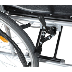 Polohovateľný invalidný vozík