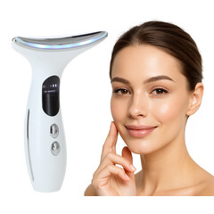 Masážny prístroj na spevnenie a lifting tváre a krku