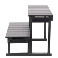 Dvojstupňové schodíky k vírivke