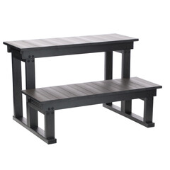 Dvojstupňové schodíky k vírivke