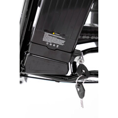 Trojkolesový elektrický bicykel Tornádo ZTECH, čierny