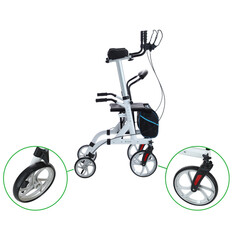 Pojazdné chodítko UNIZDRAV s predĺženými lakťovými opierkami