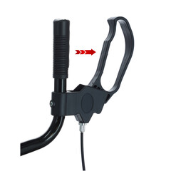 Pojazdné chodítko UNIZDRAV s predĺženými lakťovými opierkami