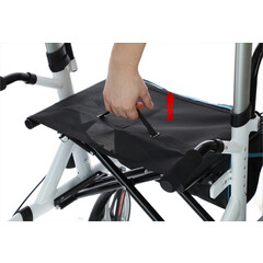 Pojazdné chodítko UNIZDRAV s predĺženými lakťovými opierkami