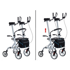 Pojazdné chodítko UNIZDRAV s predĺženými lakťovými opierkami