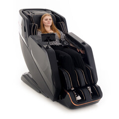 Masážne elektrické kreslo Prestige 3D MASSAGER s ionizátorom vzduchu, čierne