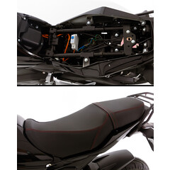 Elektrická motorka e-Flex, čierna