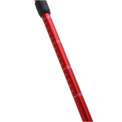 Trekingové palice, červené