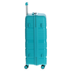 Cestovný kufor, tyrkysový