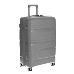 Cestovný kufor, sivý