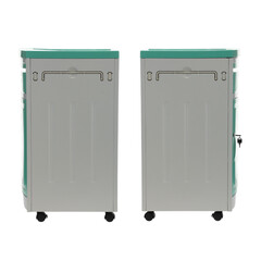 Nočný stolík MEDIK plast, mentolový