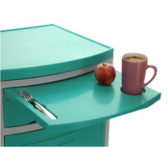 Nočný stolík MEDIK plast, mentolový