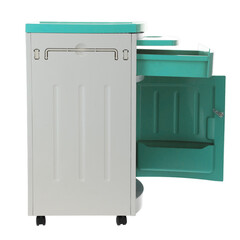 Nočný stolík MEDIK plast, mentolový