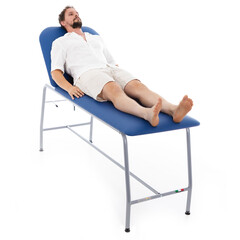 Vyšetrovacie lôžko, modré