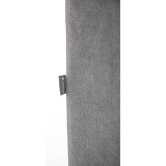 Masážne polohovacie kreslo s vyklápaním COMFORT+, antracitová látka