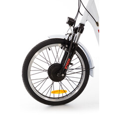 Trojkolesový elektrický bicykel Tornádo ZTECH, biely - POUŽÍVANÝ
