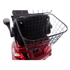 Elektrický dvojmiestny skúter CHAMPION DUO pre seniorov a imobilných – výkonný 1000 W motor - MIERNE ŠKRABANCE NA ZADNOM NÁRAZNÍKU