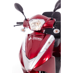 Elektrický dvojmiestny skúter CHAMPION DUO pre seniorov a imobilných – výkonný 1000 W motor - MIERNE ŠKRABANCE NA ZADNOM NÁRAZNÍKU