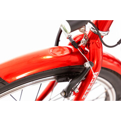 Trojkolesový elektrický bicykel Tornádo ZTECH, červený