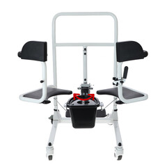 Hydraulická stolička na presun s toaletným vedrom UNIZDRAV