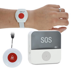 Set SOS tlačidla s alarmom a mobilnou aplikáciou