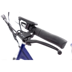 Trojkolesový elektrický bicykel Tornádo ZTECH, modrý - PRELIAČINA NA PREDNOM BLATNÍKU
