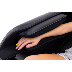 Masážne elektrické kreslo RelaxPro 3D MASSAGER, sivo-čierne - MIERNE ŠKRABANCE