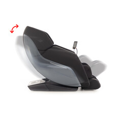 Masážne elektrické kreslo RelaxPro 3D MASSAGER, sivo-čierne - MIERNE ŠKRABANCE