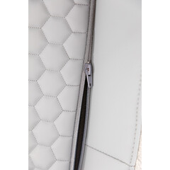 Elektrické masážne kreslo Zafír Relax, antracitové - MIERNE ŠKVRNY