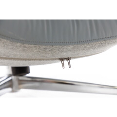 Elektrické masážne kreslo Zafír Relax, antracitové - MIERNE ŠKVRNY