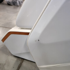 Masážne elektrické kreslo Prestige 3D MASSAGER s ionizátorom vzduchu, biele (Používaný kus)