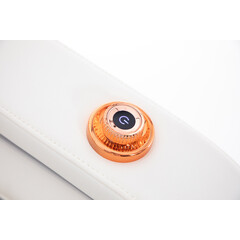 Masážne elektrické kreslo Prestige 3D MASSAGER s ionizátorom vzduchu, biele (Používaný kus)