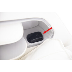 Masážne elektrické kreslo Prestige 3D MASSAGER s ionizátorom vzduchu, biele (Používaný kus)