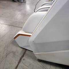 Masážne elektrické kreslo Prestige 3D MASSAGER s ionizátorom vzduchu, biele (Používaný kus)