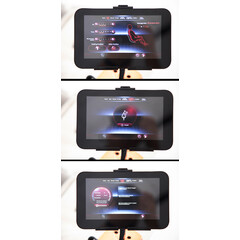 Masážne elektrické kreslo Prestige 3D MASSAGER s ionizátorom vzduchu, biele - ŠKRABANCE