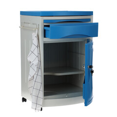 Nočný stolík MEDIK plast, modrý (Používaný)