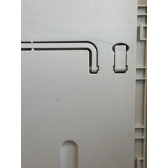 Nočný stolík MEDIK plast, modrý (Používaný)