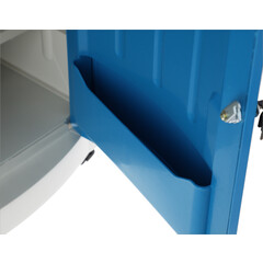 Nočný stolík MEDIK plast, modrý (Používaný kus)