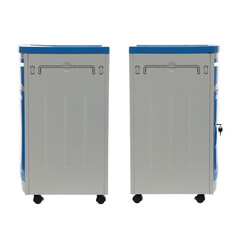 Nočný stolík MEDIK plast, modrý (Zánovný kus)
