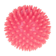 Masážna loptička – ježko, ružová 5 cm
