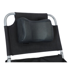 Polohovateľný invalidný vozík - VÝSTAVNÝ KUS, MIERNE ZNEČISTENÉ STÚPAČKY+OPIERKA